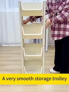 JOVNO Organizer Rack Trolley Cart Organizer Shelf Table Organizer Storage Rack Divider Moving Rack