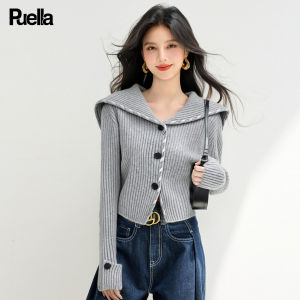 puella | Áo Cardigan Len Kiểu Học Đường Thời Trang Retro