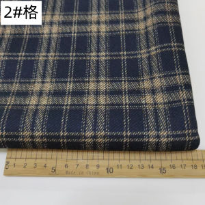 Vải Kẻ Caro Dày Dặn Cho Quần Ống Rộng Váy Áo Sơ Mi Mùa Thu Đông Vải Nhung Giả Vải Len Pha Trộn Hiện Đại