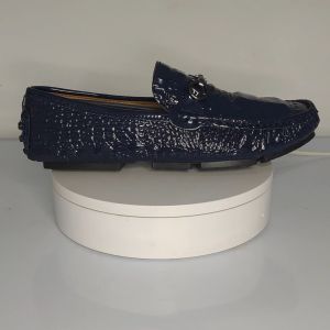 Prikol Klasik Gaya Sepatu Pria Casual Loafers Import Sepatu Formal Slip On Full Black Keren Sepatu Santai Kerja 106