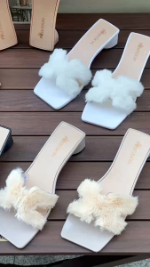 Womens fashionable sandals Rubber sole non-slip sandals 5cm open-toe sandals stylish outdoor versatile low-heeled sandals pedestrian street style 090523