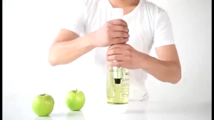 Portable Household 1L Sparkling Water Machine Soda Maker Carbonator with CO2 Cylinder Machine for DIY Drinks & Bubble Cocktails