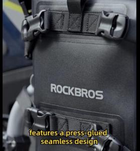 Rockbros Motorcycle Side Bag Waterproof Side Luggage Storage Motorcycle Travel Bag Quick-Release Riding Guard Bar Bag