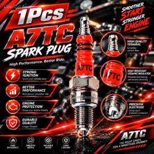 KAWASAKI KLX 150 150L - Spark Plug A7TC C7HSA CC9N for Motorcycle Premium Quality Fuel Efficient 1Pcs