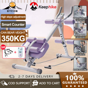 【Support COD】Abdominal trainer ABS Machine with counting display AB Machine fitness core waist training board multi-speed adjustable weight loss exercise abdominal muscle equipment multi-functional fat burning training