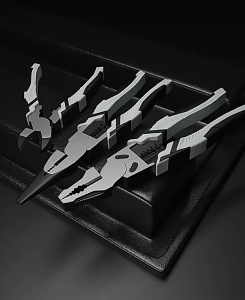 Tang Kombinasi 9 inch CRV Tang MultifungsiLancipPotong Wire Cutter Tang ListrikTang Pemotong