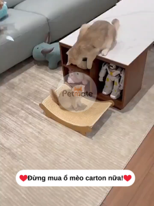 Võng Cho Mèo Cào Móng Petmate Giường Cho Mèo Ghế Cào Móng Mèo sợi Sisal Bền Đẹp - Phụ Kiện Đồ Chơi Đa Năng