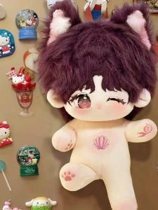 Original Cute Healing Cotton Doll 20cm Plush Toy Collectible Anime Game Cosplay Convention Fan Art Craft Handmade Doll