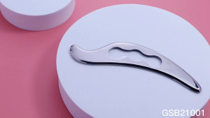 Gua Sha Guasha Stainless Steel Guasha Plate Board Massage Spa - Alat Pijat Wajah Facial Lifting Tool