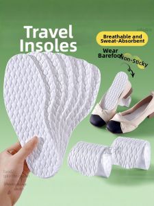 LINGMIAO | Disposable Travel Female Breathable Anti-Odor Non-Slip Shoe Insoles