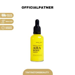 PAKET MENCERAHKAN PERFECTWHITE AHA Body Serum 50ml + Marina UV Healty And Glow 185ml