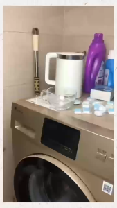 Hộp 12 Viên Tẩy Lồng Máy Giặt Vệ Sinh Máy Giặt Tẩy Lồng Giặt Tẩy Sạch Chất Cặn Bả Hiệu Quả