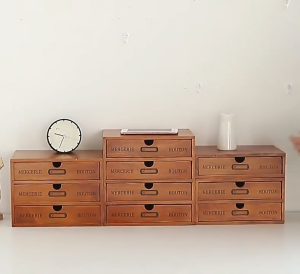 Condor-ไม้ห้าชั้นตู้เก็บของหอพักลิ้นชักโต๊ะทำงานตู้เก็บของวินเทจเคาน์เตอร์ขนาดเล็กและตู้เก็บของวินเทจไม้เนื้อแข็งเดสก์ทอปหลายชั้นลิ้นชักตู้เก็บของขนาดเล็กเครื่องประดับมือสตริงตู้เก็บของป้าย