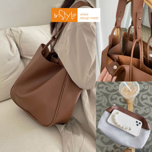 Tas Bahu Wanita Korea Shoulder Bag PU Leather Lembut (T2-030)