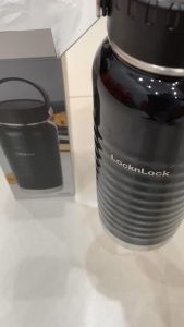 Bình Giữ Nhiệt 900ml LHC4163BLK Lock&Lock Wave Handle