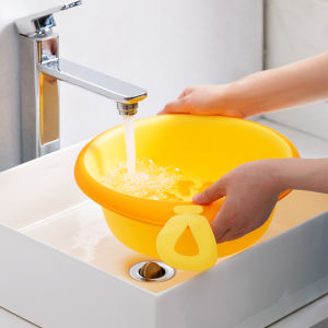 Cnmf hoạt hình cho gia đình hình dạng trái cây nhựa dày của trẻ em chậu rửa