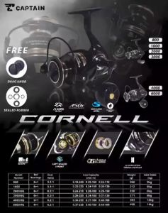 Reel Spinning Captain Cornell