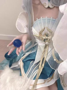 Halloween Cosplay Costume Wu Qi Full Set Free Dragon Ball for Women Jingying Game Wang Zhongliang Outfit Other Fabric