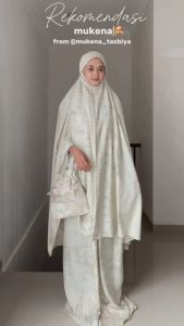 [NEW!] Tazbiya - Syafea Series Mukena Rayon Premium 2in1 Allsize Dewasa