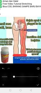 TANCA Obat syaraf kejepit sindrom piriformis/radang syaraf sciatikahnpservicalskolasisback paint asam urat sakit pinggang yg sudah menjalar sakit bokong kesemutankebaskaki nyeri kaku terasa ketarik