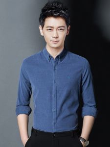 ROMON | Lormen Mens Corduroy Shirt Fleece Lined Casual Warm Business Casual Workwear Jacket Spring Autumn New Style Thick Warmth