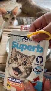 500g 1kg Purreetty Superb Dry Food All Stages Adult Kittten Brain Vision Development Pet Essentials