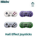 8BitDo SN30 Pro Bluetooth Gamepad Hall Effect Joysticks Wireless Controller for Nintendo Switch 2/Nintendo Switch OLED/Nintendo Switch Lite Steam Deck/Steam PC Windows Android iOS macOS Raspberry Pi Joypad Support USB Cable Connection Game Handle. 