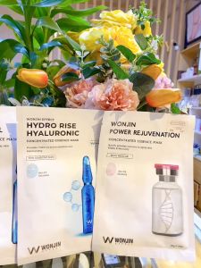 Hộp 10 miếng Mặt Nạ Cấp Ẩm Hỗ Trợ Dưỡng Sáng Wonjin Effect Concentrated Essence Mask (có VAT)