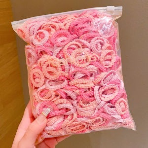 ยางรัดผมเอ็นยางลายดอกไม้สีสันสดใสสําหรับเด็กผู้หญิง ยางรัดผมที่มีความยืดหยุ่นสูง เครื่องประดับผมเด็กโดย Charming