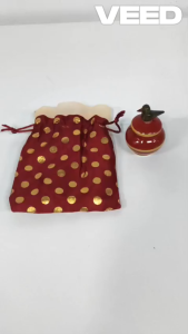 Wooden Kumkum Holder with Bird Lid 3.5 Inch | Traditional Sindoor Box for Pooja Haldi Kumkum Ceremony Return Gifts & Home Temple Decor (Pack of 1)