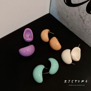 Candy Color Color Earrings 2021 New Arrival Popular Net Red Earrings Female Summer Fashion Fancy Exaggerated Earrings