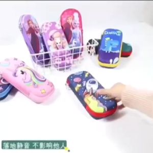 Kotak Pensil Multifungsi Motif Karakter Kartun Untuk Anak Laki Laki Perempuan Tempat Pensil Alat Tulis Anak Sekolah || Kotak Alat Tulis Model 3D Karakter