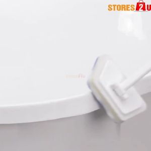 Long Handle Bathroom Wall Tile Sponge Cleaning Brush Removable Foam Sponge Brush Window Bathtub Scrubber Toilet Brush