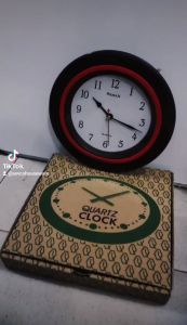 REMAX Jam Dinding Bulat Quartz 383 Kecil / Jam Dinding Polos 21 Cm