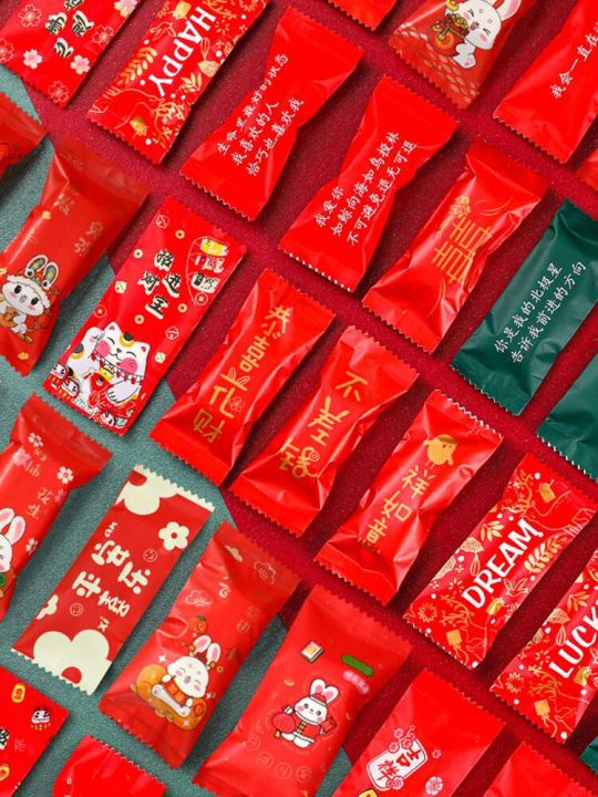 Bao Bì Giấy Gói Kẹo Nướng Thủ Công Năm Mới Bao Bì Kẹo Nướng Độc Lập Máy ...
