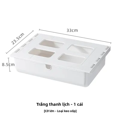 ZHIHUIWU | Hộp Lưu Trữ Có ngăn Kéo Ẩn Dưới Bàn