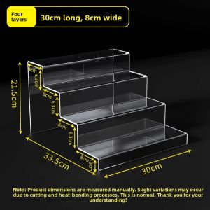 MINGZHUO | Transparent Acrylic Display Shelf