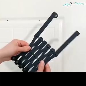 Stainless Steel Door Hook Punch-free Hook Behind the Door  Clothes Hanger Dormitory Bedroom Door Back Storage