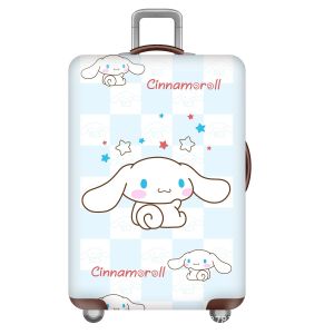 Elastic Cartoon Dog Protective Cover Elastic Baggage Cover Dustproof Bag for Travel Check-in Leather Suitcase Scented Cinnamon