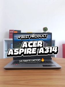Acer Aspire 3 Slim A314-22-R0HR [Ryzen 5 3500U/8GB/256GB SSD/14″HD/Windows+Office/Pure Silver]