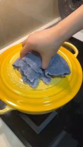 30cm Enameled Cast Iron Dutch Oven with Loop Handle 5L Saucepan Heavy Soup Pot Casserole Dish Kitchen Utensil Enamel Braised Pot