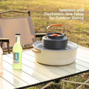 LINSI | Portable Carbon Steel Camping Table