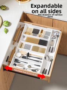 ASCOR | Expandable Multi-Function Drawer Organizer
