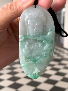✨ 缅甸翡翠玉观音 Pendant ✨ Myanmar Jade Guanyin Carving