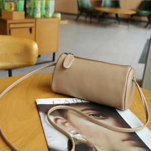 Túi Đeo Chéo Da Mini Cổ Điển Đa Năng Túi Đựng Điện Thoại Vuông Mềm Màu Trơn Không Có Ngăn Túi Đeo Vai Đơn Cho Thanh Thiếu Niên