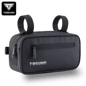 TOSUOD 2L Waterproof Bike Front Frame Bag Touch Screen MTB Bicycle Phone Holder EVA Handlebar Bags Cycling Front Storage Bag