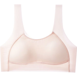 AIMO | เสื้อชั้นในเด็กผู้หญิง เสื้อกั๊กบาง เอวกลาง ทรงกระบอก สายเดี่ยว เสื้อชั้นในแบบกีฬาสำหรับเด็กผู้หญิงอายุ 15 ปี