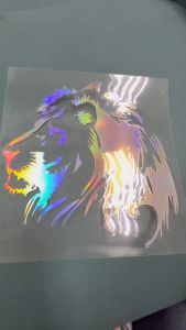 17CM*17CM Car Stickers Personalized Meditation Lion PVC Decal Car Stickers Motorcycle