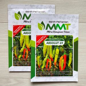 promo isi 100 butir benih cabe rawit ABSOLUT 69 produk asli jaminan ori pabrik terlaris