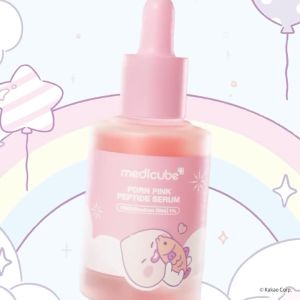 ( พร้อมส่ง ) Medicube PDRN Pink Pipetide Serum Apeach Collection เซรั่มดูแลผิวหน้า แถมฟรี ผ้าคาดผม